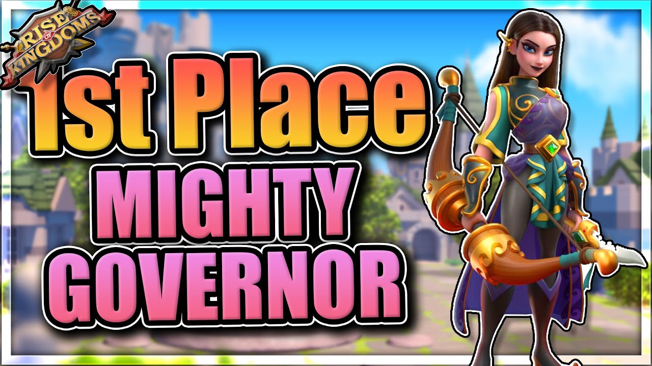1st Place Artemisia [How mighty governor should be run] in Rise of Kingdoms (rok)