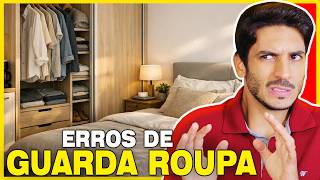 10 ERROS DE GUARDA ROUPA NO QUARTO