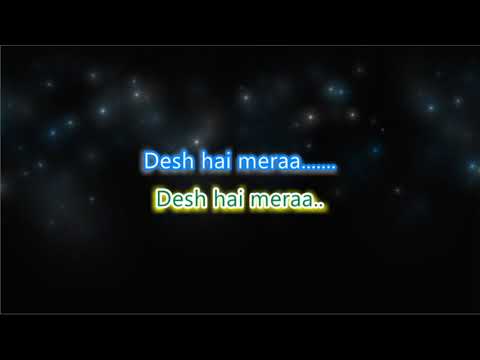 Azadi Ke Liye - The forgotten army - Karaoke with Lyrics and Chorus  @kabeerverma4302