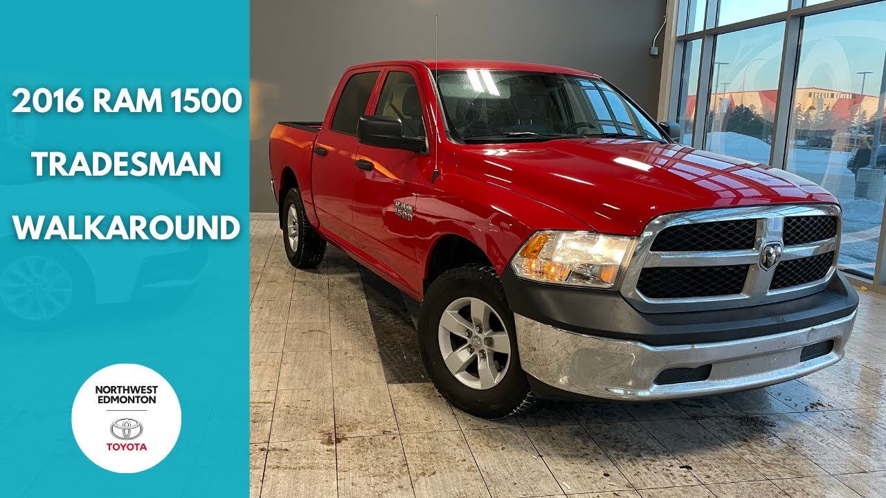 2016 Ram 1500 Tradesman Review - YouTube