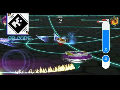 JET WYVERN W6 QR CODE + GAMEPLAY BEYBLADE BURST AND - YouTube