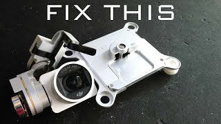 How to Repair a Broken DJI Phantom 3 Pro or Adv Camera and Gimbal