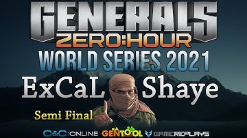 [REPLAY] ExCaL VS Shaye - Generals Zero Hour World Series 2021 - Semi Final