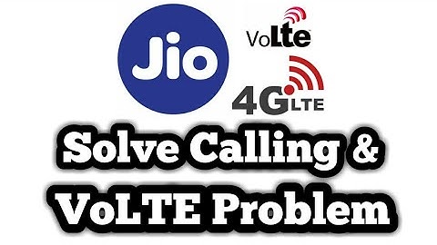 How To Solving Calling Problem & VOLTE Issue Reliance Jio For Redmi 5A & Any Device