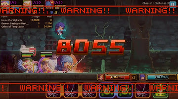 Crusaders Quest Challege 3 Hidden - Izuna, Beatrice, Orfeo