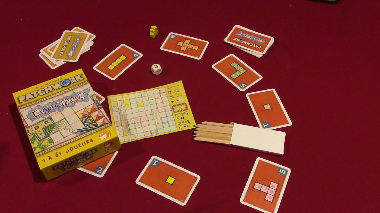 Patchwork DOODLE Board Game