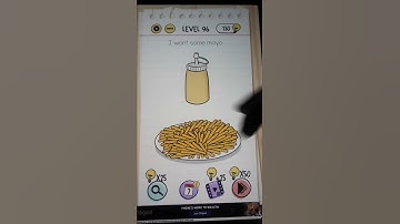 I want some mayo Level 96 brain test