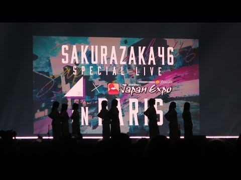 Sakurazaka46 / 櫻坂46 - BAN (Japan Expo Paris, 2023.07.15)