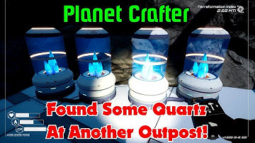 Found Some Quartz At Another Outpost! Planet Crafter: Selenea Gameplay S2-Ep6