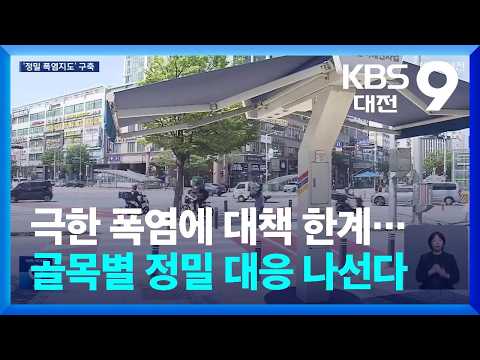 극한 폭염에 대책 한계…골목별 정밀 대응 나선다 / KBS  2026.08.09.