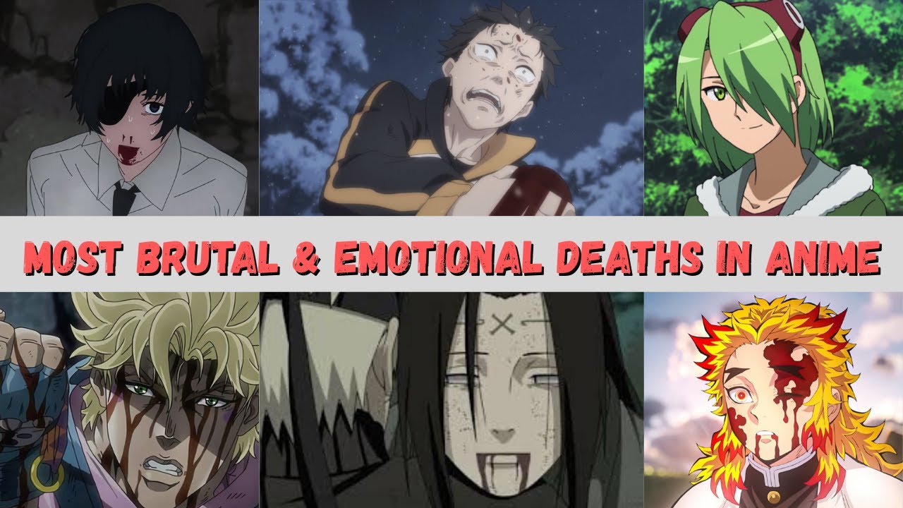 Most brutal & Emotional  Deaths in Anime | Saddest Anime Moments!!