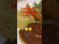 Hamburg w/ cheese, fried shrimp set#foodie #japanesefood #yummy #food #youtubeshorts #healthyfood