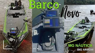 Mostrando meu Barco Novo - MG Náutica Big Arrow #mgnautica #barcodepesca #tinyboat #bassboats