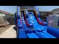 How i clean  disenfect my waterslides  juniors party rentals 