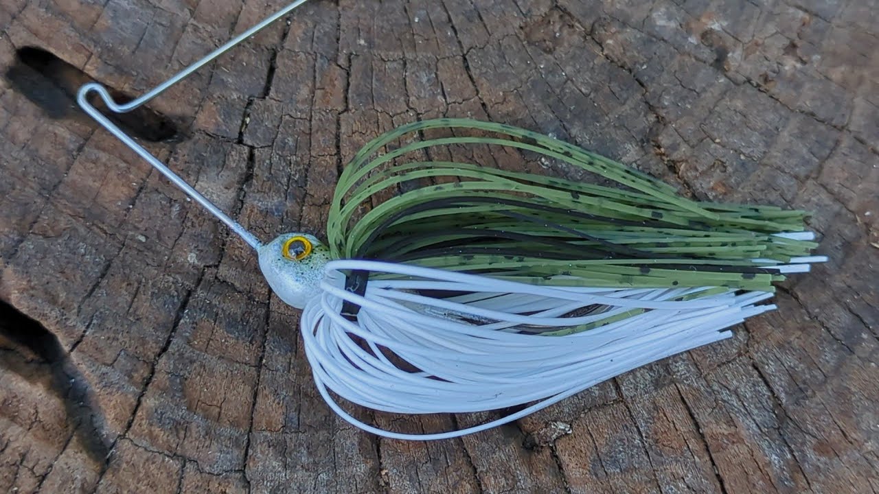 Using a poison swingtail mold to make baby bass spinnerbaits youtube