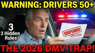 Warning: 3 Hidden DMV Rules in 2026 That Will Catch Drivers Over 50 Off Guard