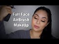 Natural Cut Crease Using Dinair Airbrush Makeup