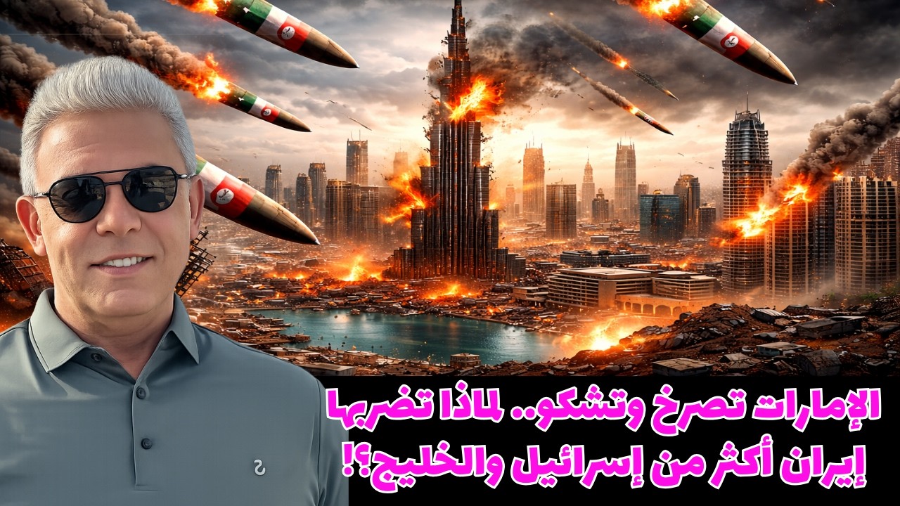 الإمارات تصرخ وتشكو.. لماذا تضربها إيران أكثر من إسرائيل والخليج ؟ #معتز_مطر #مع_معتز #قصص_القرآن