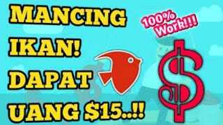 Nggak Perlu Kerja!!!  Tinggal Mancing Ikan di Bayar dolar || #fishformoney #dollar #aplikasi screenshot 5