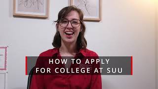 How to Apply for College at SUU Online