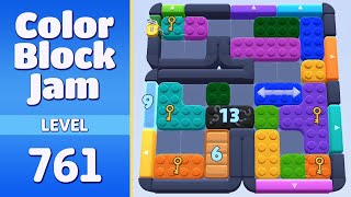 Color Block Jam Level 761 | Every Puzzle Solved! 🎯