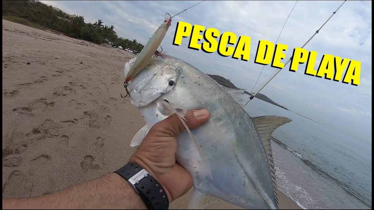 Pesca de playa en Mazatlan Sinaloa