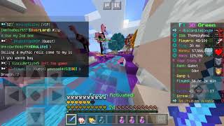 FallenTech Skyblock green | A hacker 😮