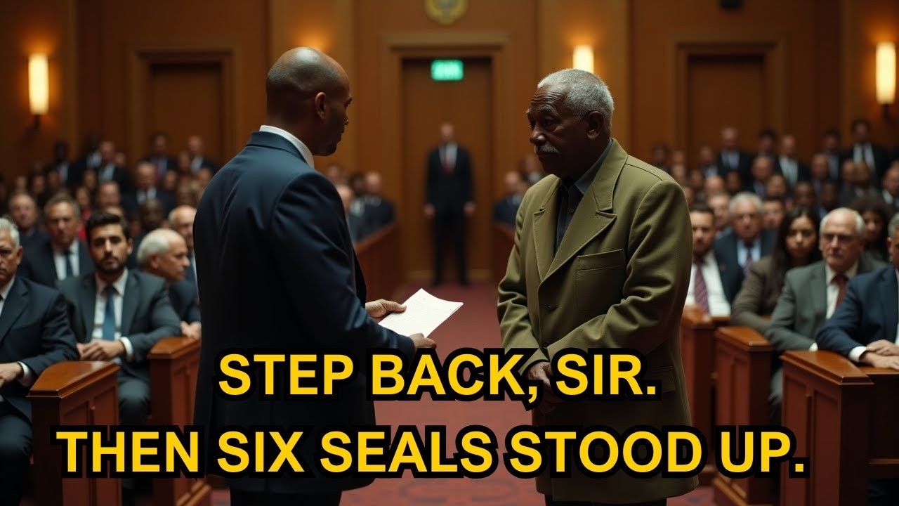 Two Officers Asked Him to Leave His Son’s Graduation — Then Six Veterans Silenced the Room