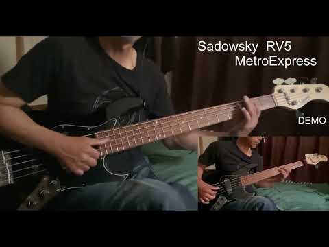 Sadowsky  RV5 MetroExpress Sound Demo