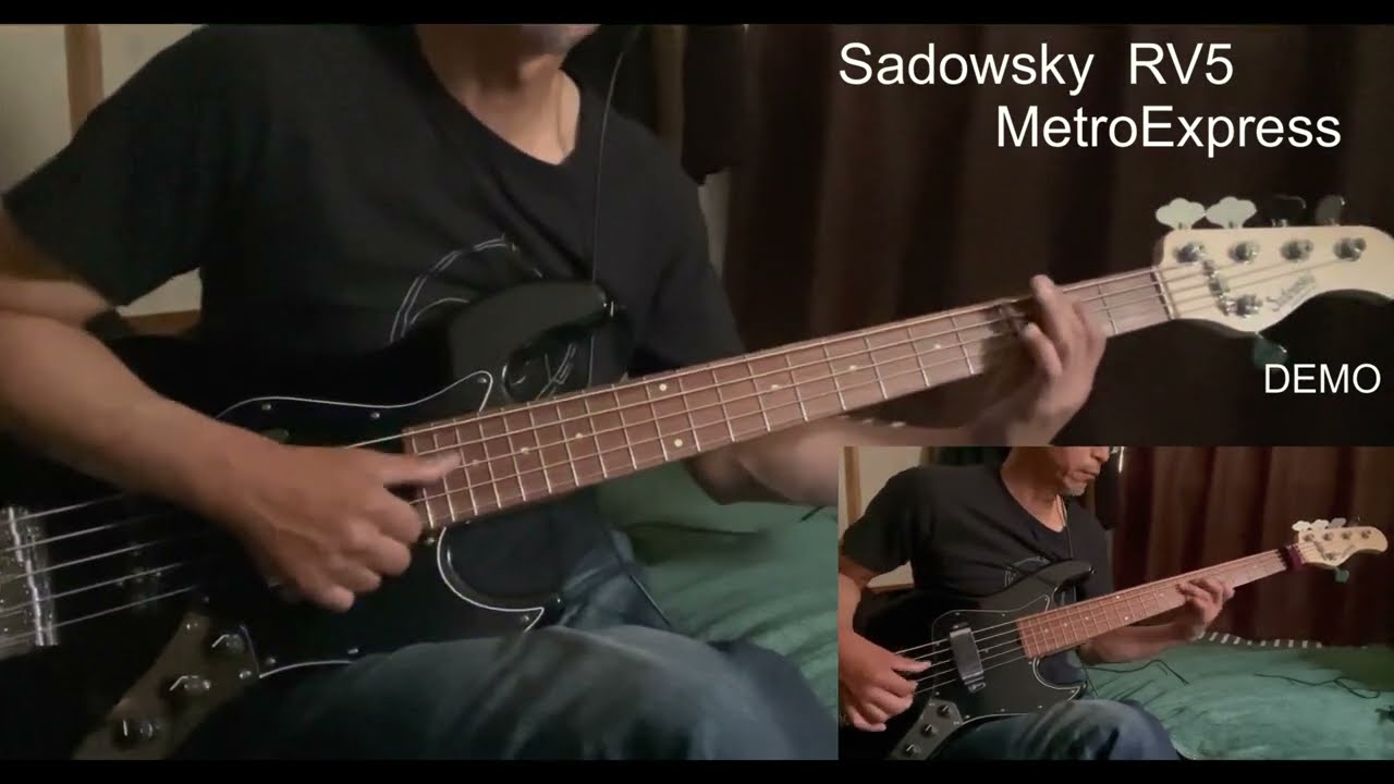 Sadowsky  RV5 MetroExpress Sound Demo