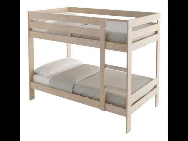 Planos de cama Montessori para niños pequeños, Cama de casa tamaño completo  con planos de rieles, Cama de madera para niños, Cama de casa de juegos,  Cama de piso PDF 