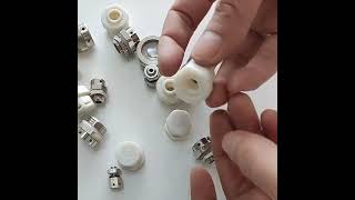 plastic metal breath cap plug for cable electric