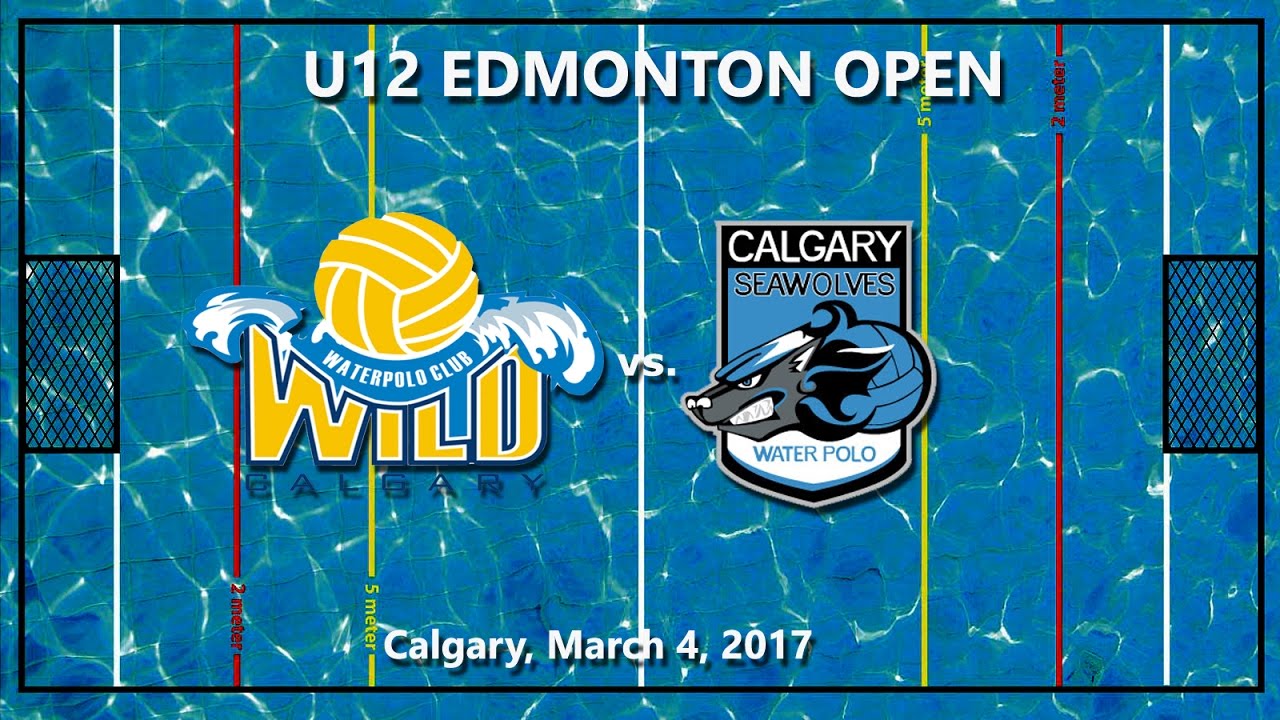 Wild Seawolves, U12 boys Edmonton Open Water Polo Game YouTube