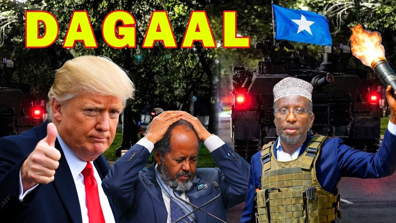 DEG DEG: Dagaal Culus oo Muqdisho ka Socda, Xasan Sheikh oo Cararay, Trump Farmaajo & Shariif oo....