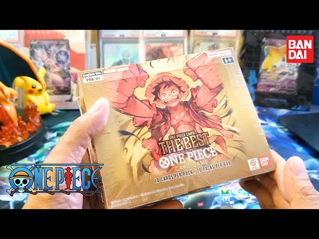 one piece tcg the best english CARD GAME PRB-01 "THE PREMIUM BOOSTER" SUNNY COLLECTIBLES S.L ensuring the authenticity and quality of the product One Piece TCG Best Leaders