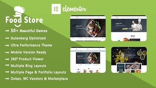 Food Store | Organic & Restaurant WooCommerce WordPress Theme Free Download