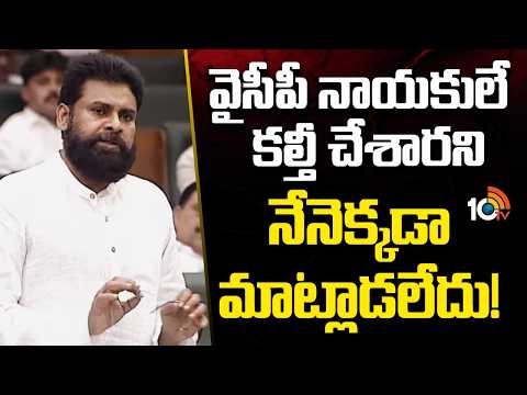 Pawan Kalyan Shocking Comments | వైసీపీ నాయకులే కల్తీ చేశారని నేనెక్కడా మాట్లాడలేదు! | TTD Fake Ghee - 10TVNEWSTELUGU