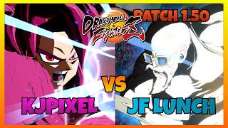 DBFZ NEW PATCH 1.50 - KJPIXEL vs JF LUNCH (Goku SSJ4, Frieza, Janemba vs Roshi, Goku SSJ4, Piccolo)