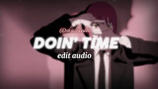 Doin Time - Edit Audio