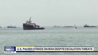 US pauses strikes on Iran despite escalation threats