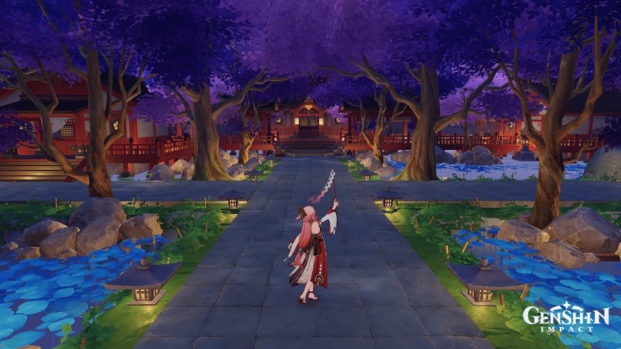 A Shinto Priest's Bijou Sanctuary | Genshin Impact Homeworld Submission