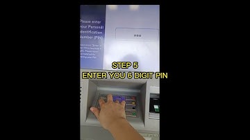 PAANO MAG WITHDRAW SA ATM MACHINE FOR THE FIRST TIME WITH EASY STEPS