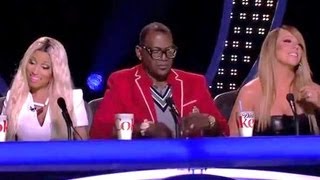 "AMERICAN IDOL" SUDDEN DEATH: AMBER HOLCOMB, KREE HARRISON PERFORM 12x11- IDOL CAP