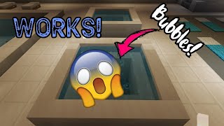 Minecraft How To Create A Real Working Jacuzzi Tutorial 2020