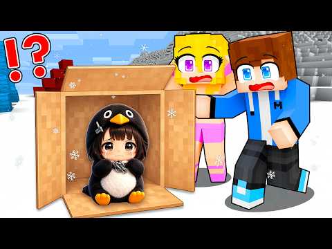 ZNALEŹLIŚMY BIEDNĄ GuguGage PENGUIN w Minecraft!