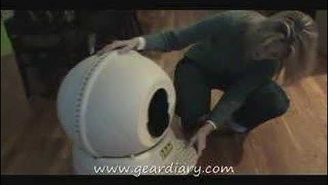 Setting up the Litter Robot