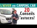 ❄️❄️GÉRER le FROID en CAMPING CAR ❄️❄️*Instant Camping-Car*