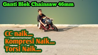 Cara Menaikan CC Motor Mini 2 Tak dan Cara Mengatasi Motor 2 tak Gak Mau Langsam.