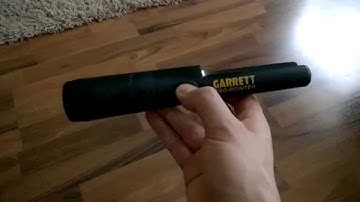 Garrett Pro Pointer falsing problem.