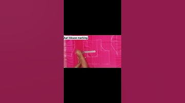 #Shorts#Aari/maggam work blouse marking@RadhikaCreativeThoughts